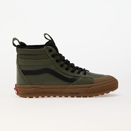 Herren Sneaker und Schuhe Vans MTE Sk8 Hi Waterproof Grape Leaf Gum Footshop