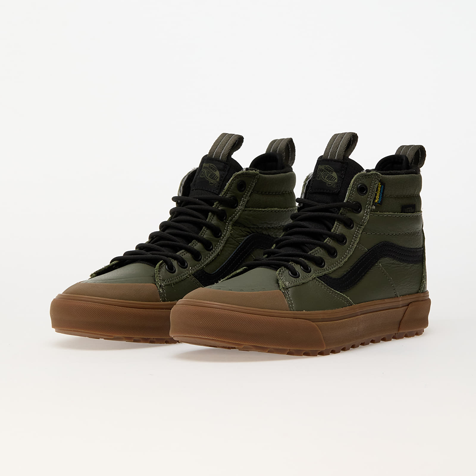Herren Sneaker und Schuhe Vans MTE Sk8-Hi Waterproof Grape Leaf/ Gum