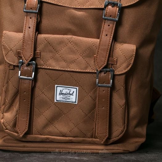 Herschel caramel backpack top