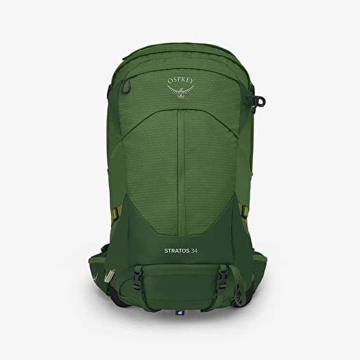 Men s backpacks Osprey Stratos 34 Seaweed Matcha Green Footshop