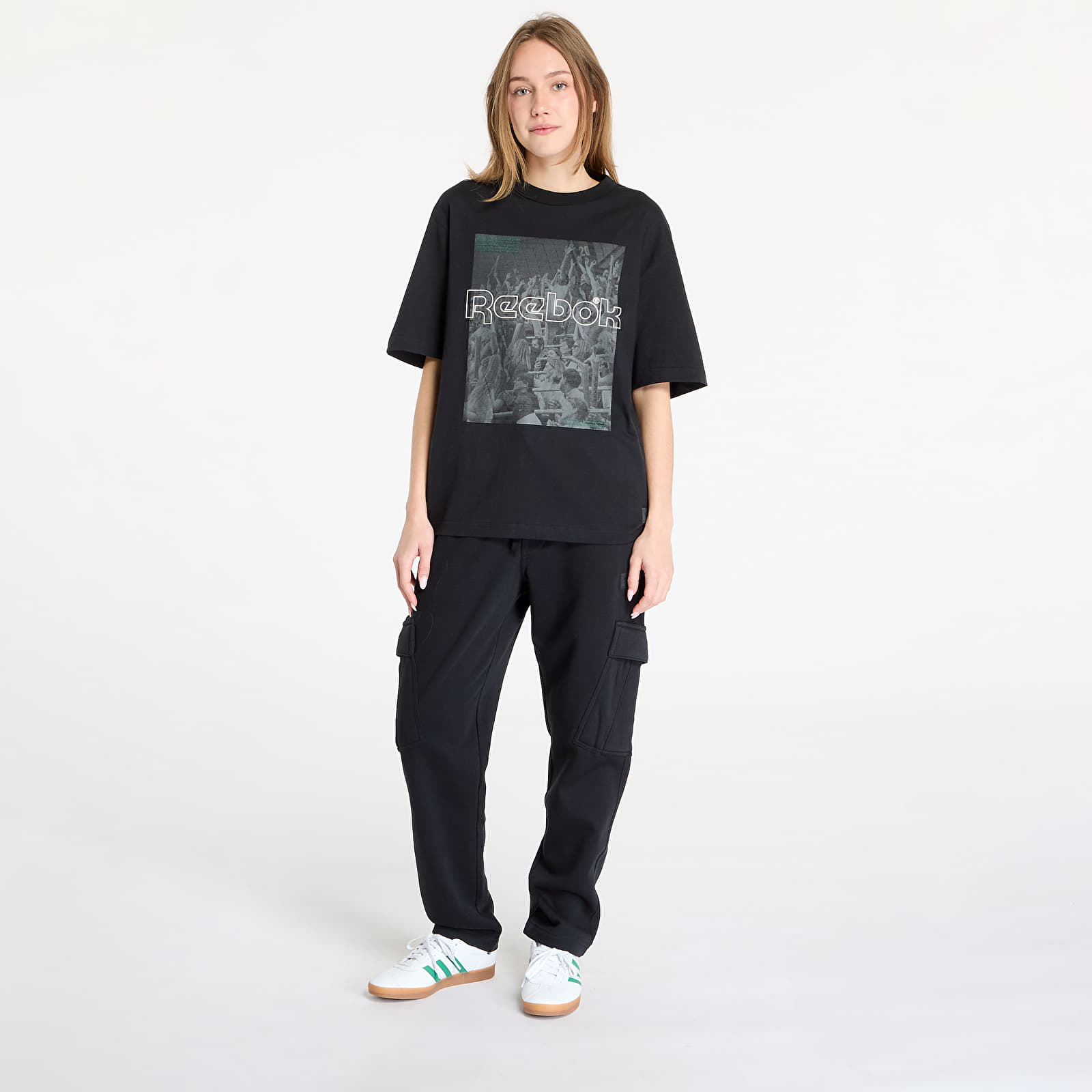 T-paidat Reebok Classics Team Tradition Short Sleeve Tee UNISEX Black