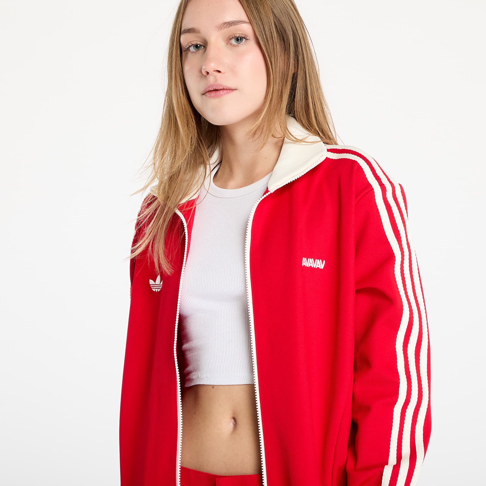 Dress adidas x AVAVAV Adicolor TT Robe Better Scarlet