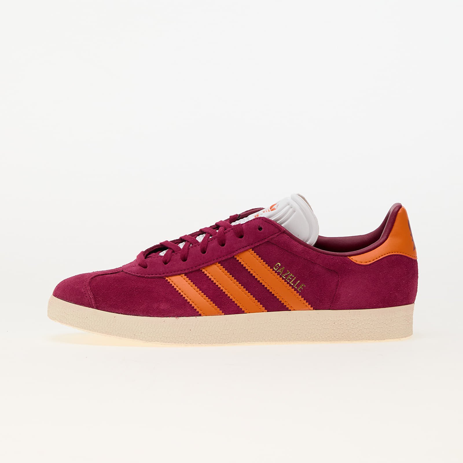 Încălțăminte și sneakerși pentru bărbați adidas AS Roma Gazelle A-Club Legacy Burgundy/ Unity Orange/ Cream White