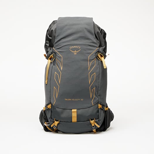 Batoh Osprey Talon Velocity 30 Dark Charcoal/ Tumbleweed Yellow
