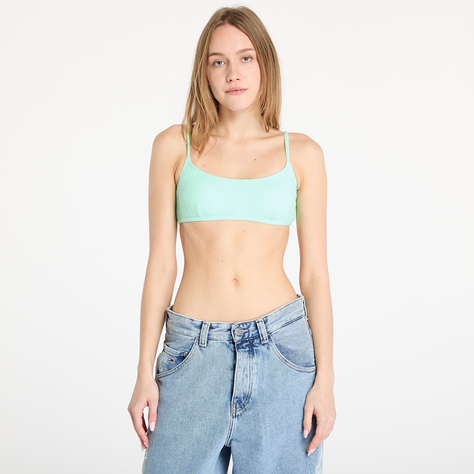 Plavky Billabong So Dazed Bralette Bikini Top Turquoise