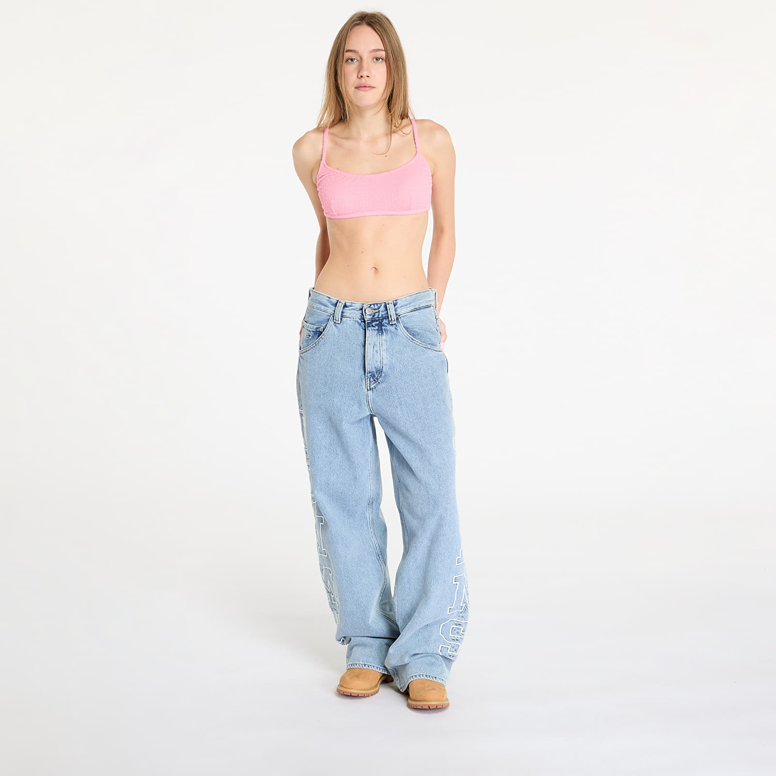 Naisten uimahousut Billabong So Dazed Bralette Bikini Top Pink