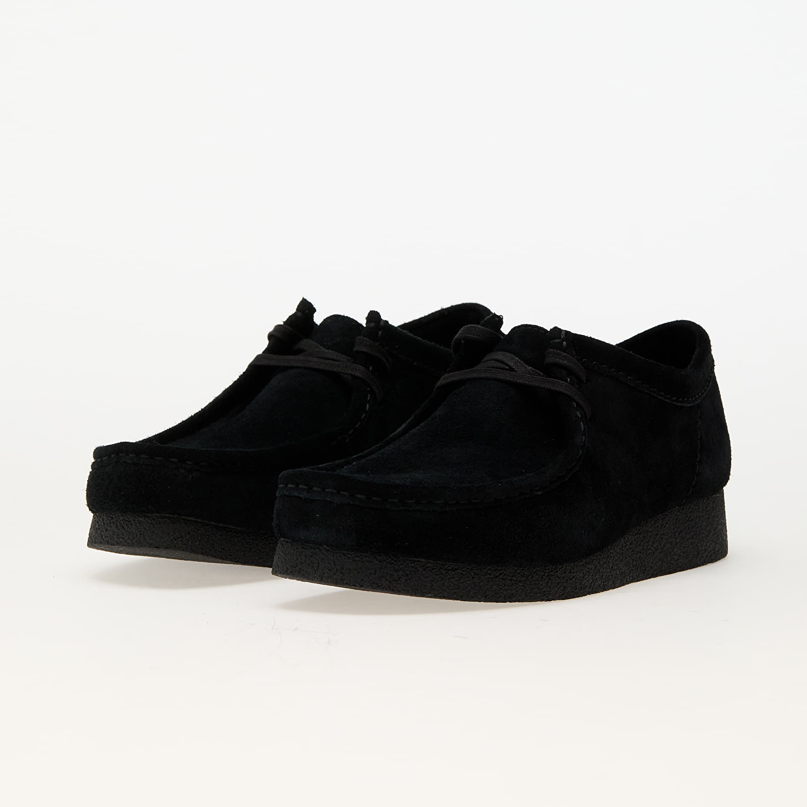 Pánské tenisky a boty Clarks Originals WallabeeEVO Black Sde