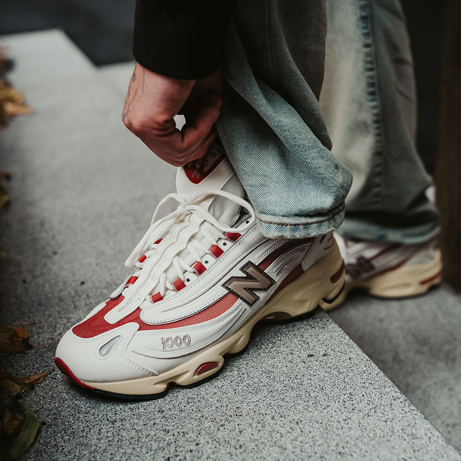 Мъжки кецове и обувки New Balance 1000 Sea Salt