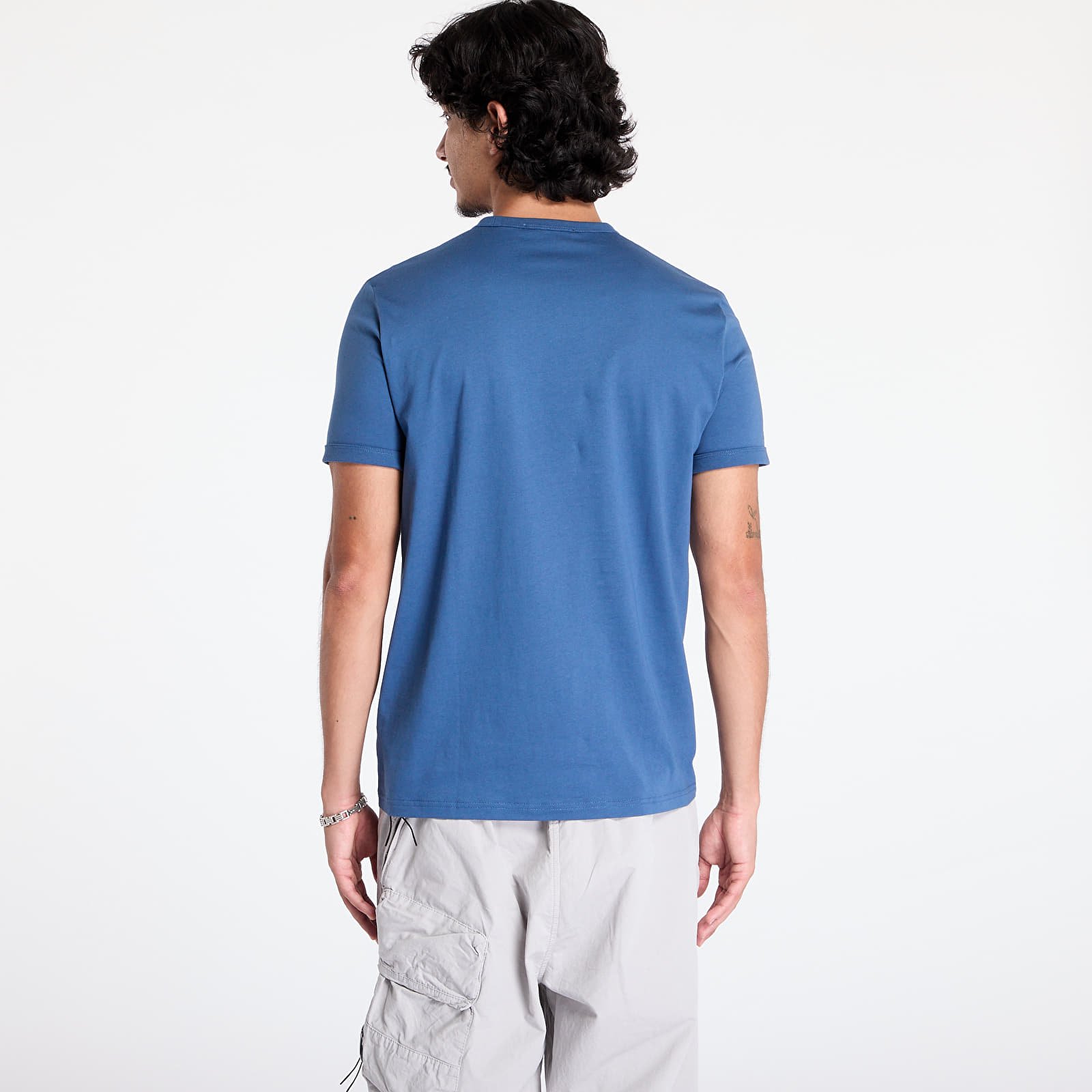 Men's T-shirts FRED PERRY Ringer T-Shirt Midnight Blue