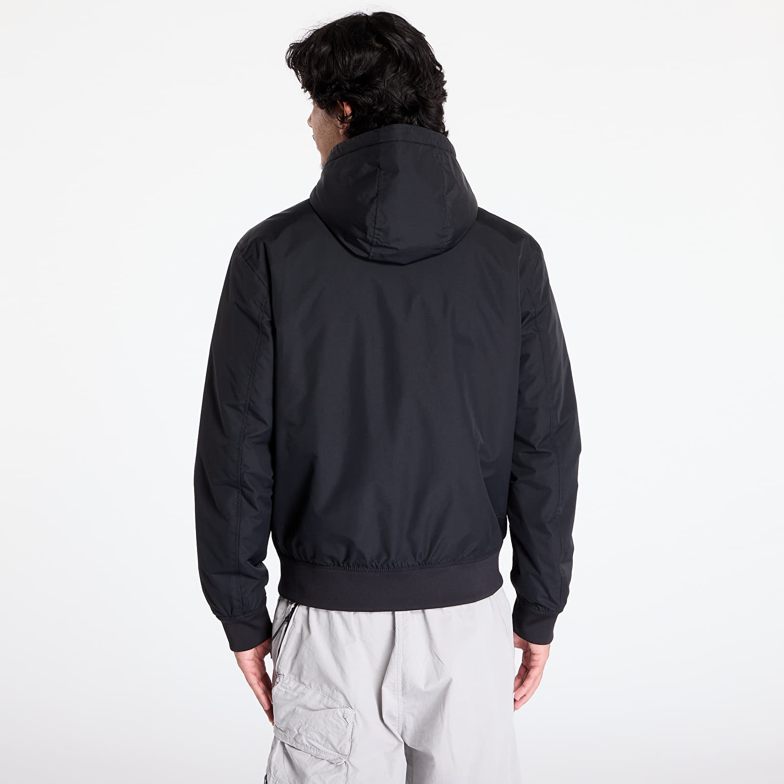Miesten takit FRED PERRY The Hooded Brentham Jacket Black