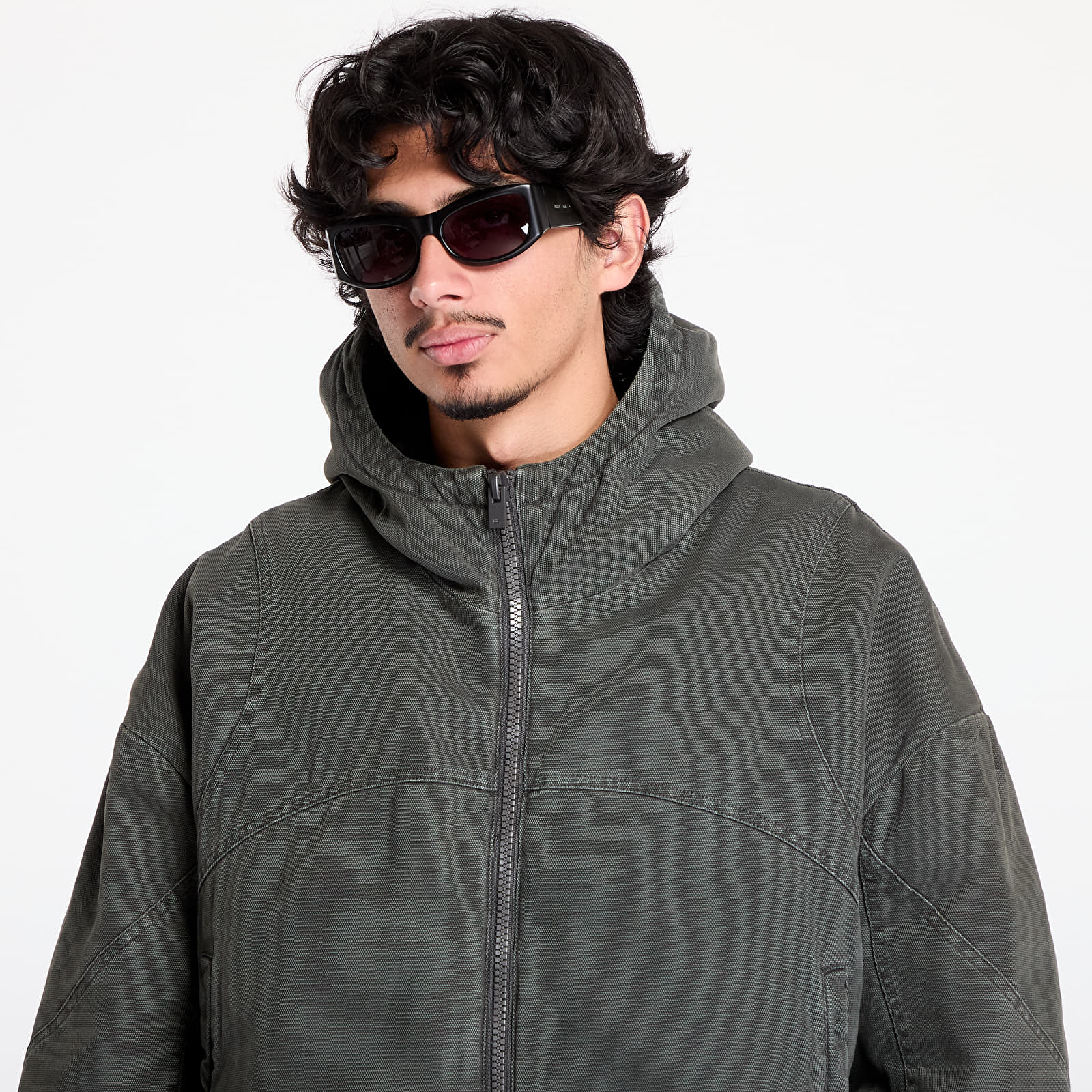 Jakker for menn Heliot Emil Dux Worker Jacket Dark Grey
