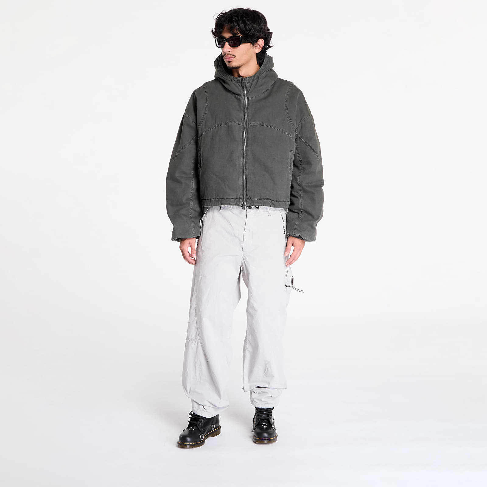 Jakker for menn Heliot Emil Dux Worker Jacket Dark Grey