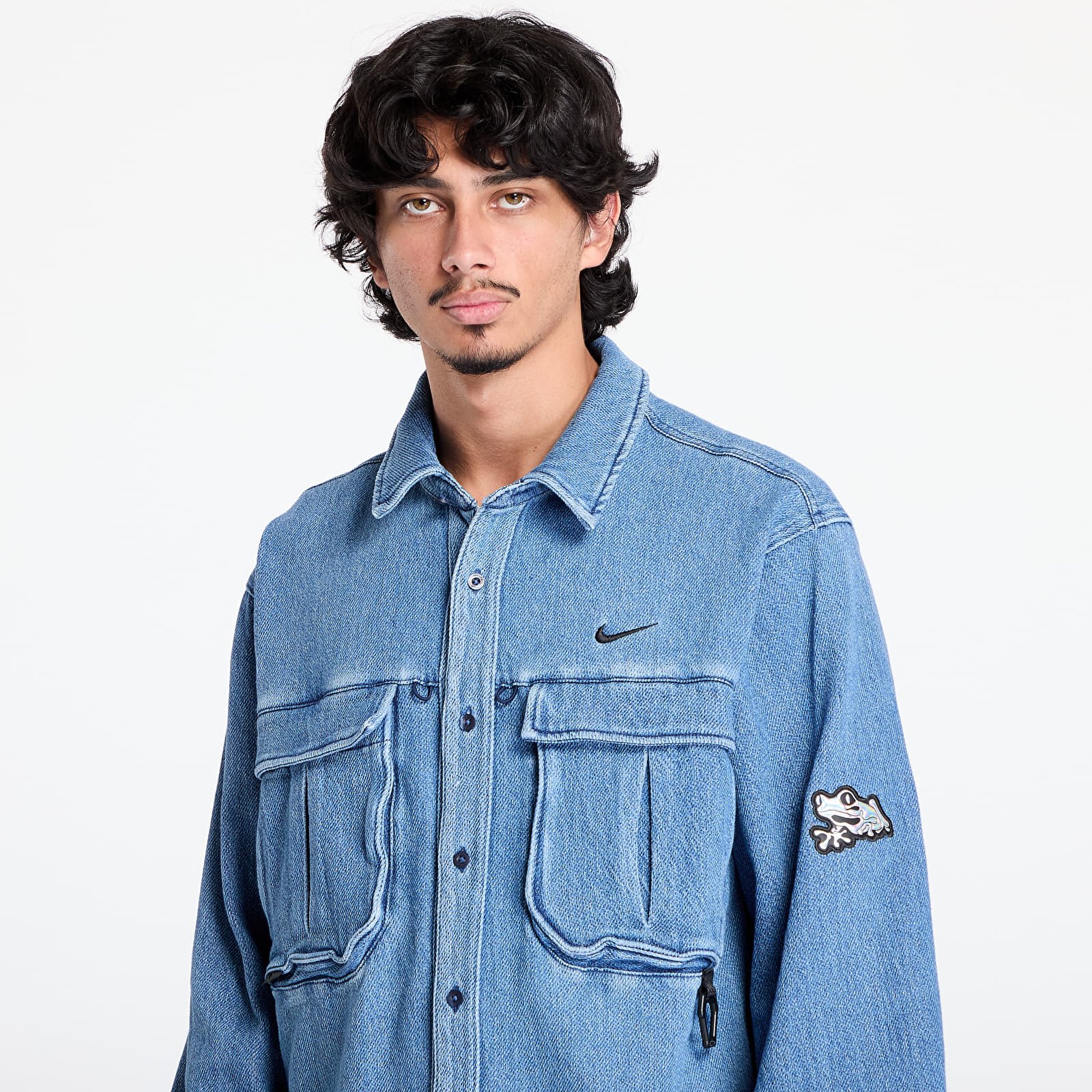 Skjorter Nike x NOCTA Opal Button-Down Top UNISEX French Blue