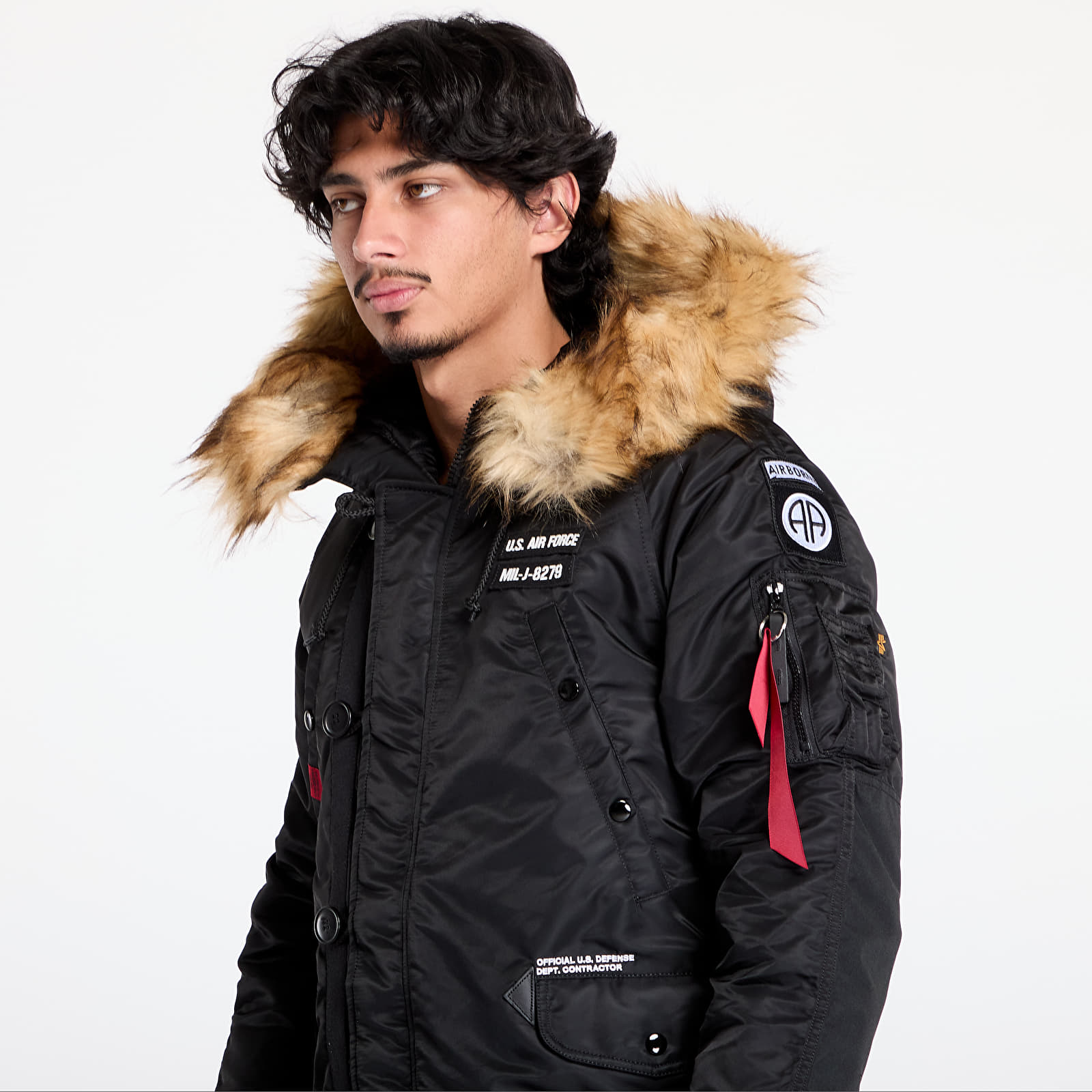 Men's jackets Alpha Industries N-3B Airborne Black