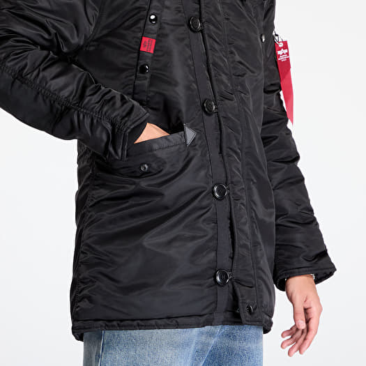 Men's jackets Alpha Industries N-3B Airborne Black | Footshop