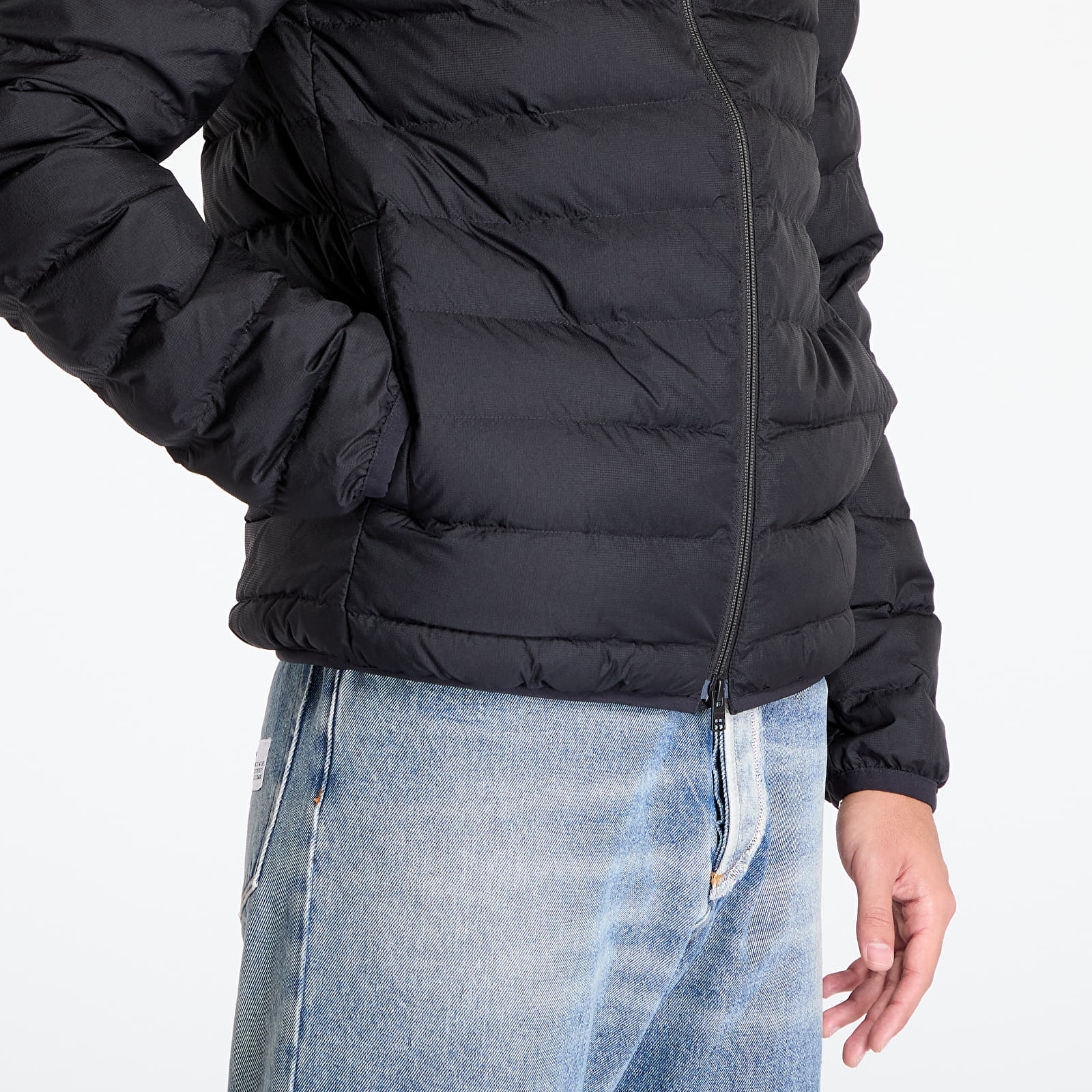 Herrenjacken FRED PERRY Hooded Insulated Jacket Black