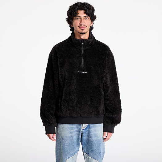 Champion Half Zip Top Black