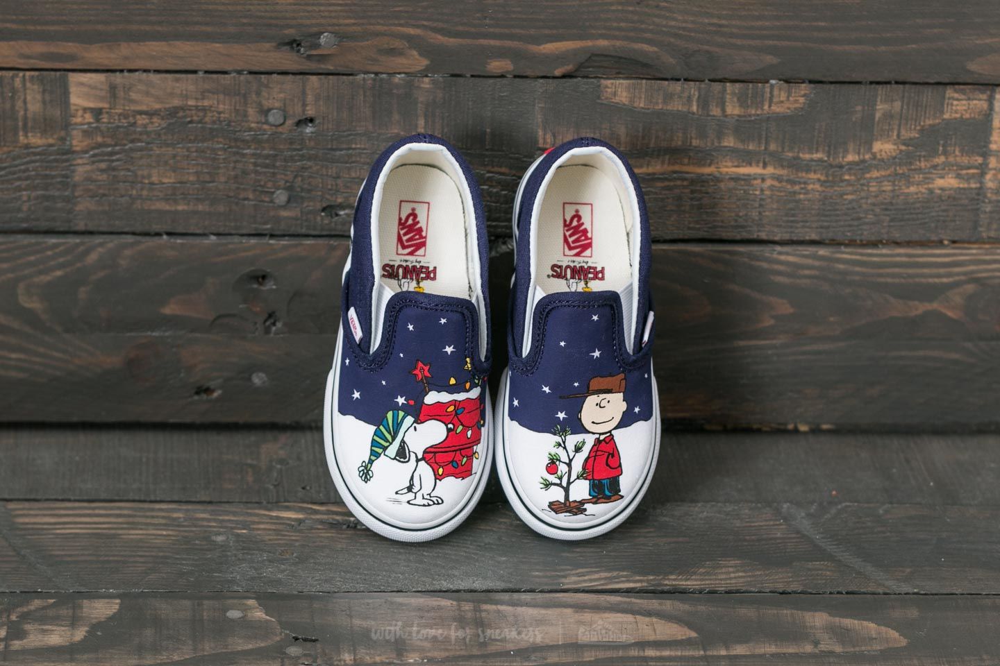 Charlie brown vans kids online
