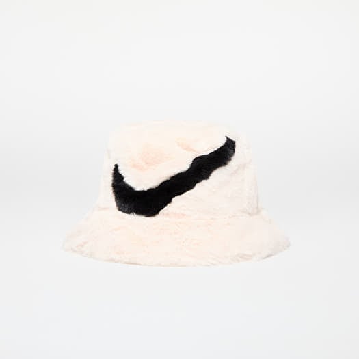 Nike Apex Faux Fur Swoosh Bucket Guava Ice/ Black