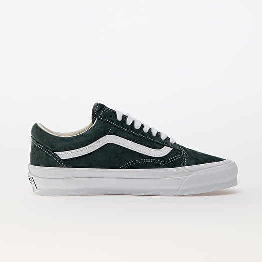 Vans old skool pig suede darkest spruce hot sale