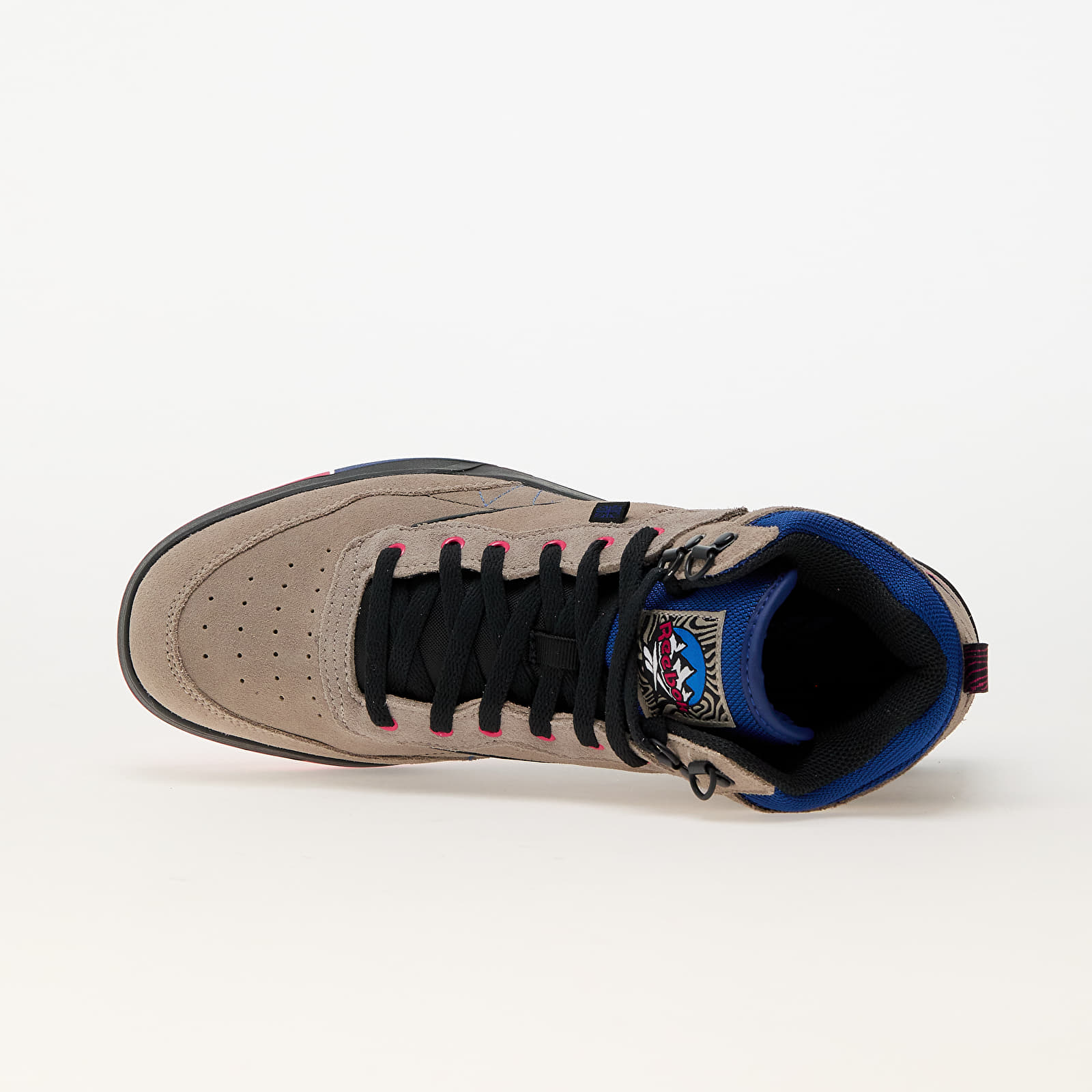 Herren Sneaker und Schuhe Reebok Bb 4000 Ii Mid Ash/ Night Black/ Classic Cobalt