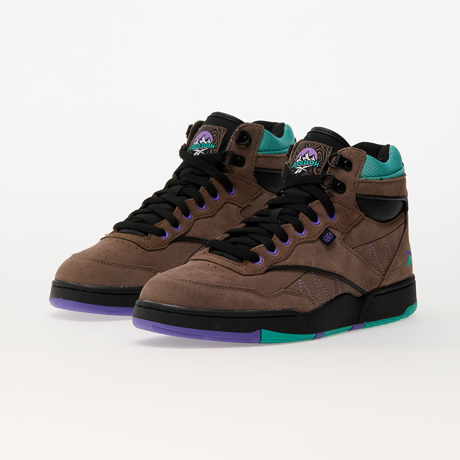 Férfi cipők Reebok Bb 4000 Ii Mid Brown/ Black/ Unleashed Green