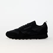 Reebok Classic Leather Black/ Black/ Grey 6