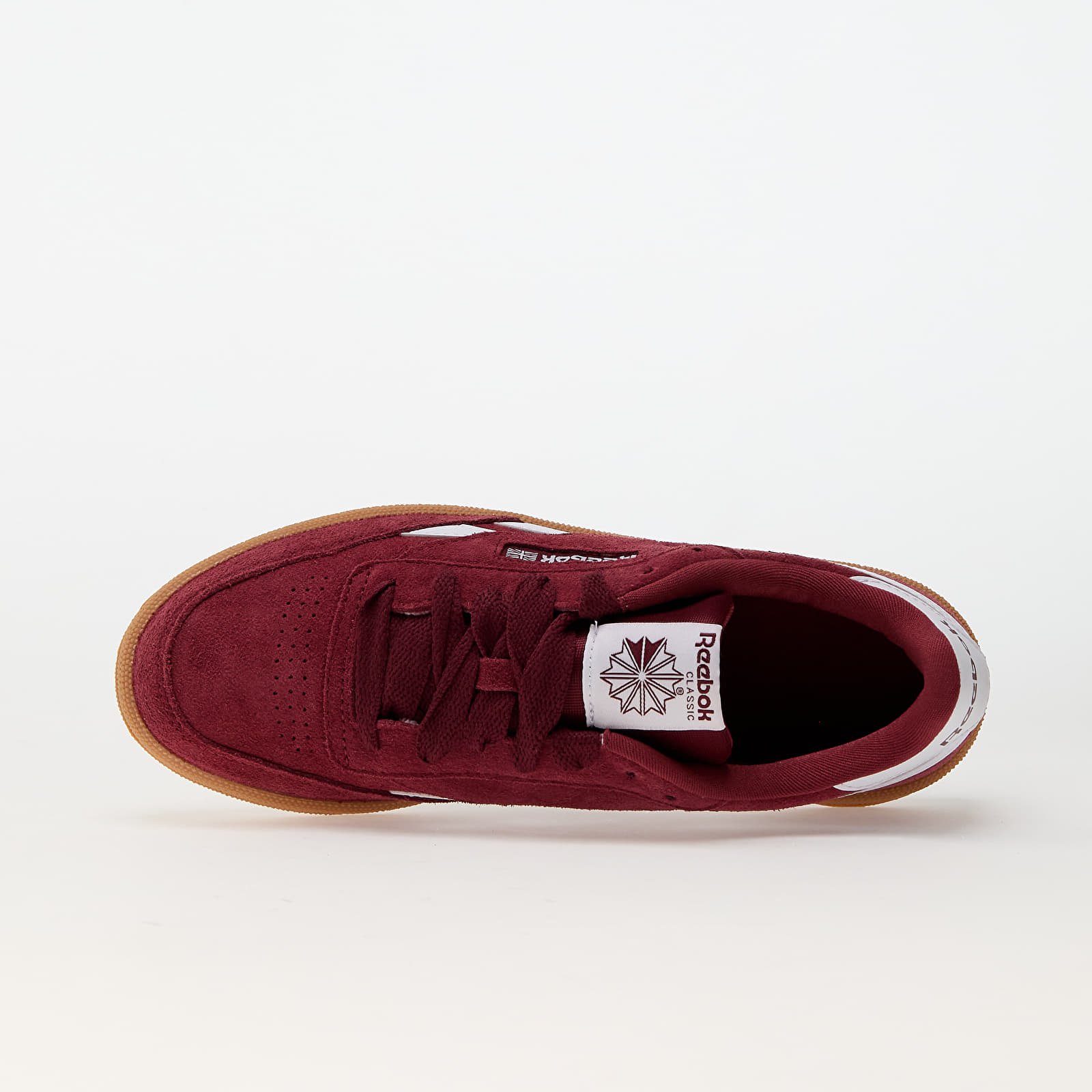 Kids' sneakers and shoes Reebok Club C Revenge Classic Burgundy/ Vectorblue/ Gum6