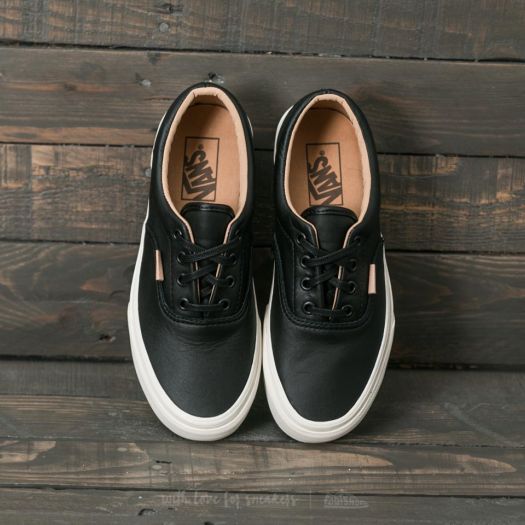 Men's shoes Vans Era (Lux Leather) Black/ Porcini Footshop