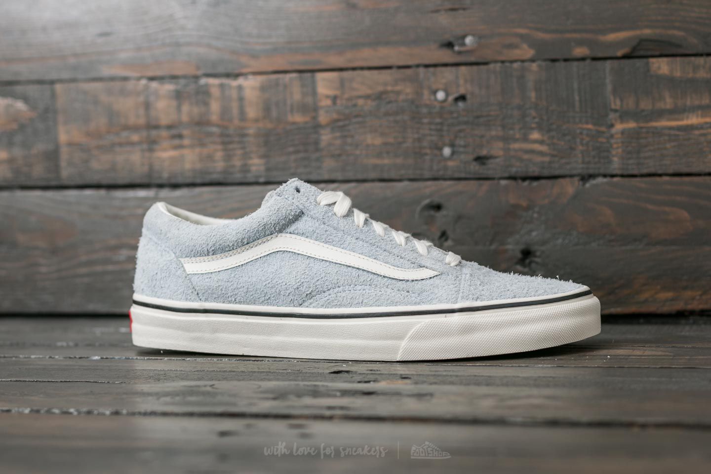 Vans old skool online blue fuzzy suede