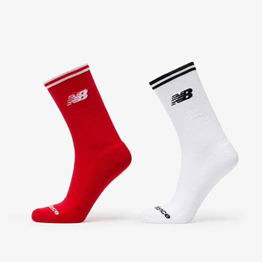 New Balance Running Stripe Midcalf Socks 2-Pack Multicolor