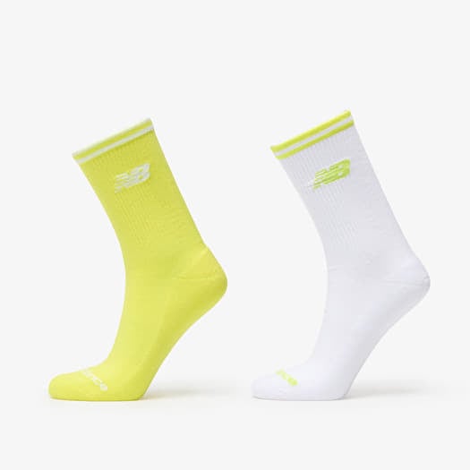 New Balance Running Stripe Midcalf Socks 2-Pack Multicolor