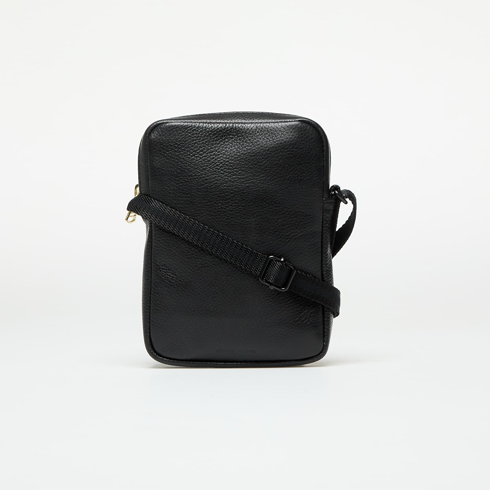 Hip bags FRED PERRY Tumbled Leather Side Bag Black
