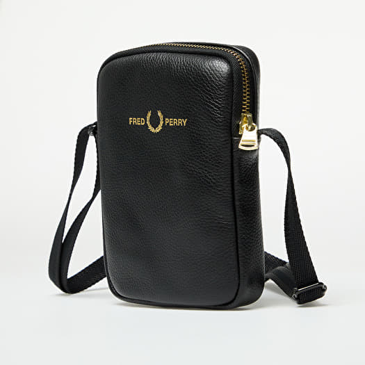 Tasche FRED PERRY Tumbled Leather Side Bag
