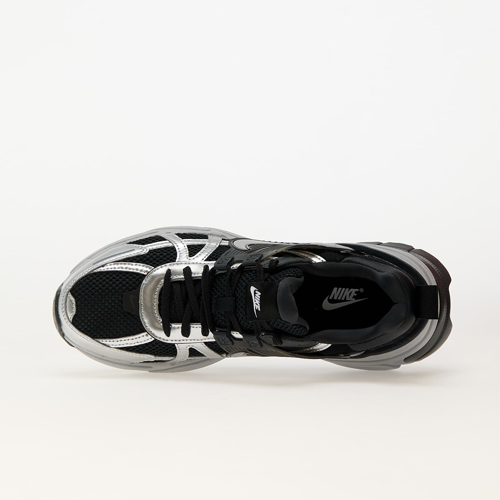 Frauen Nike W V2K Run Black/ Metallic Silver-Anthracite
