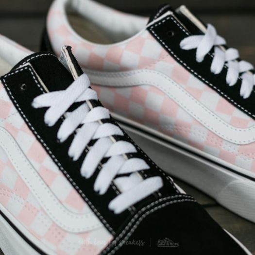 Old skool platform checkerboard vans best sale