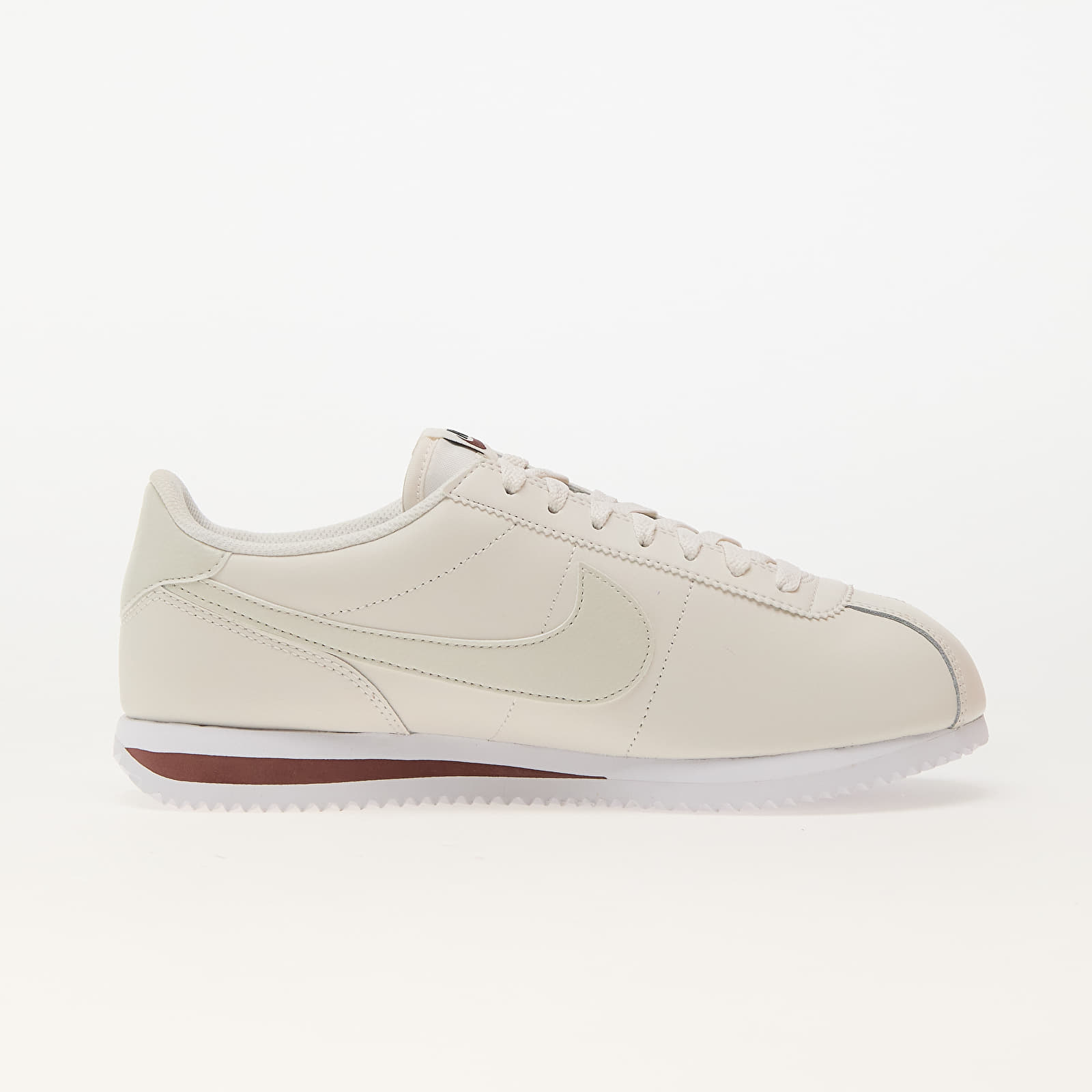 Damen Sneaker und Schuhe Nike W Cortez Leather Phantom/ Light Bone-White-Red Sepia