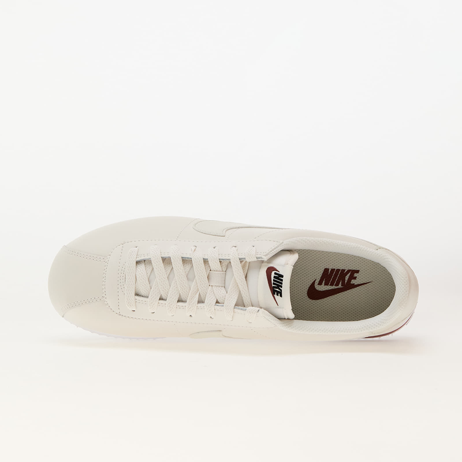Damen Sneaker und Schuhe Nike W Cortez Leather Phantom/ Light Bone-White-Red Sepia
