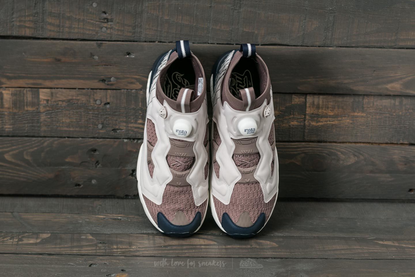 Men s shoes Reebok Instapump Fury OG Ultraknit TL Stone Grey Sand