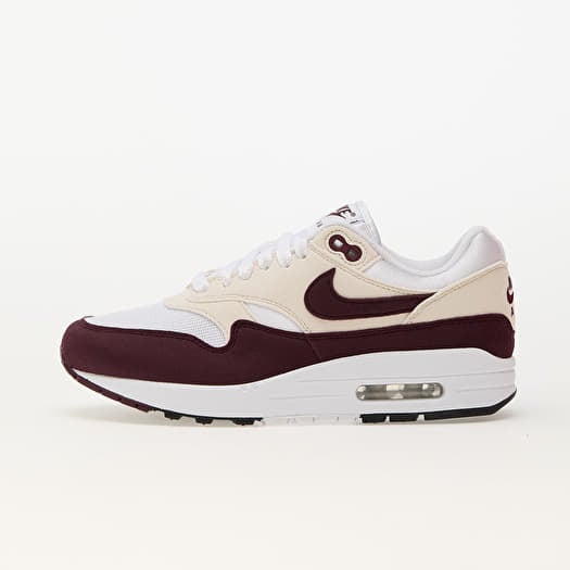 Nike W Air Max 1 White/ Night Maroon-Phantom-Black