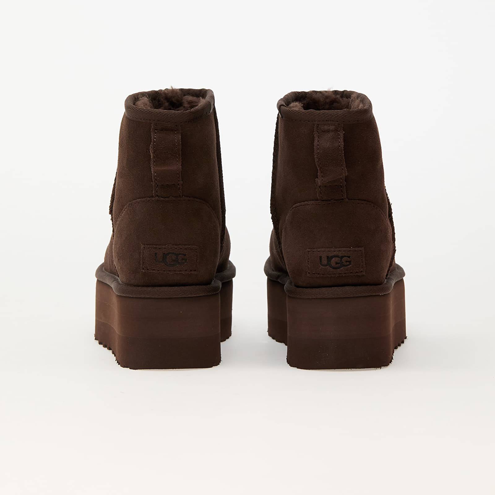Дамски кецове и обувки UGG W Classic Mini Platform Burnt Cedar