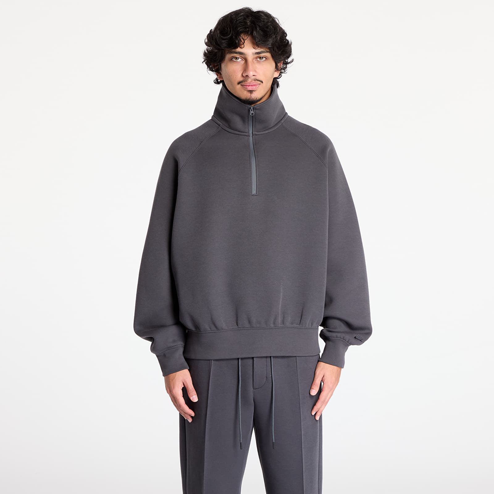 Sweatshirts Nike Sportswear Tech Fleece Men s Half Zip Top Anthracite Anthracite Footshop