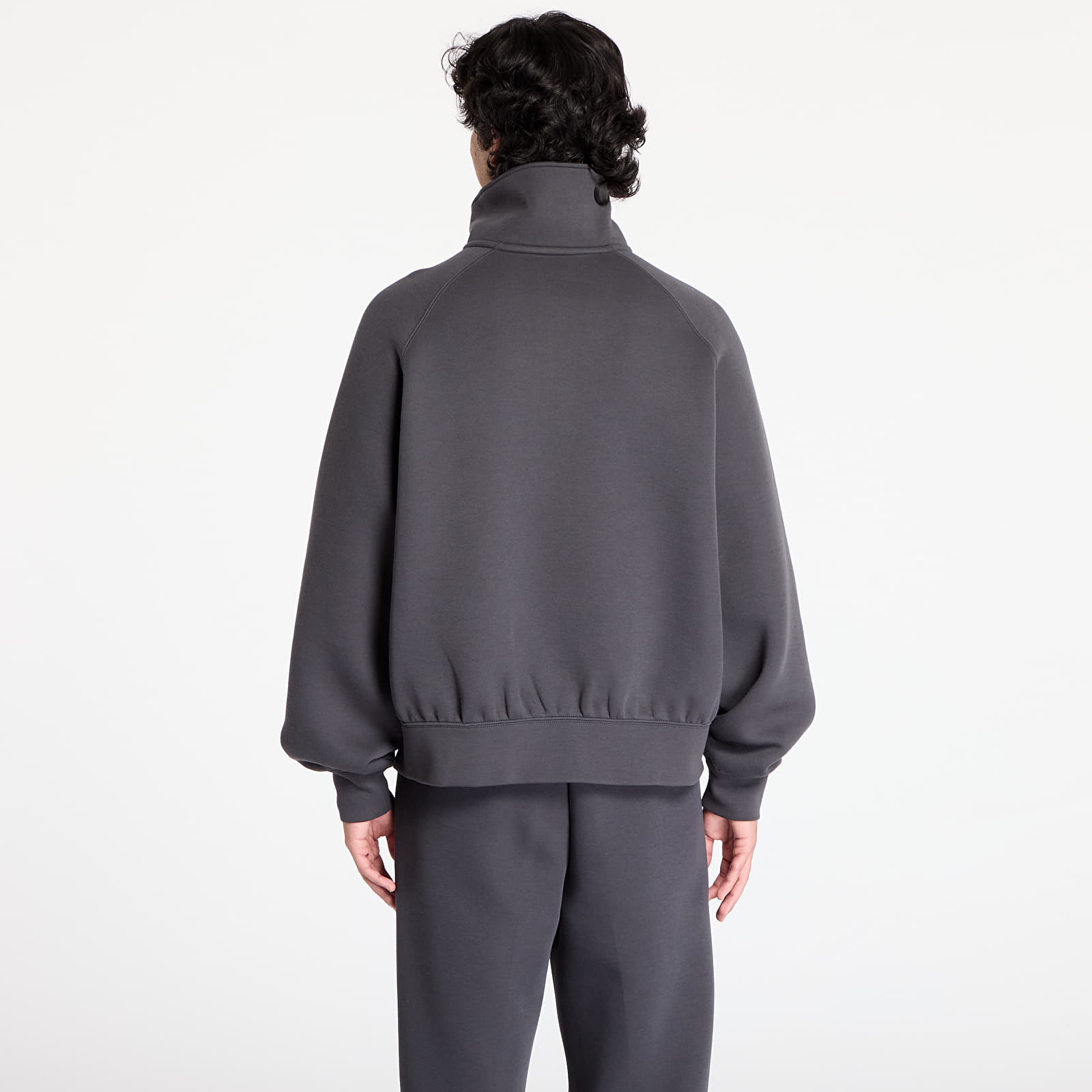 Mikiny Nike Sportswear Tech Fleece Men's Half-Zip Top Anthracite/ Anthracite