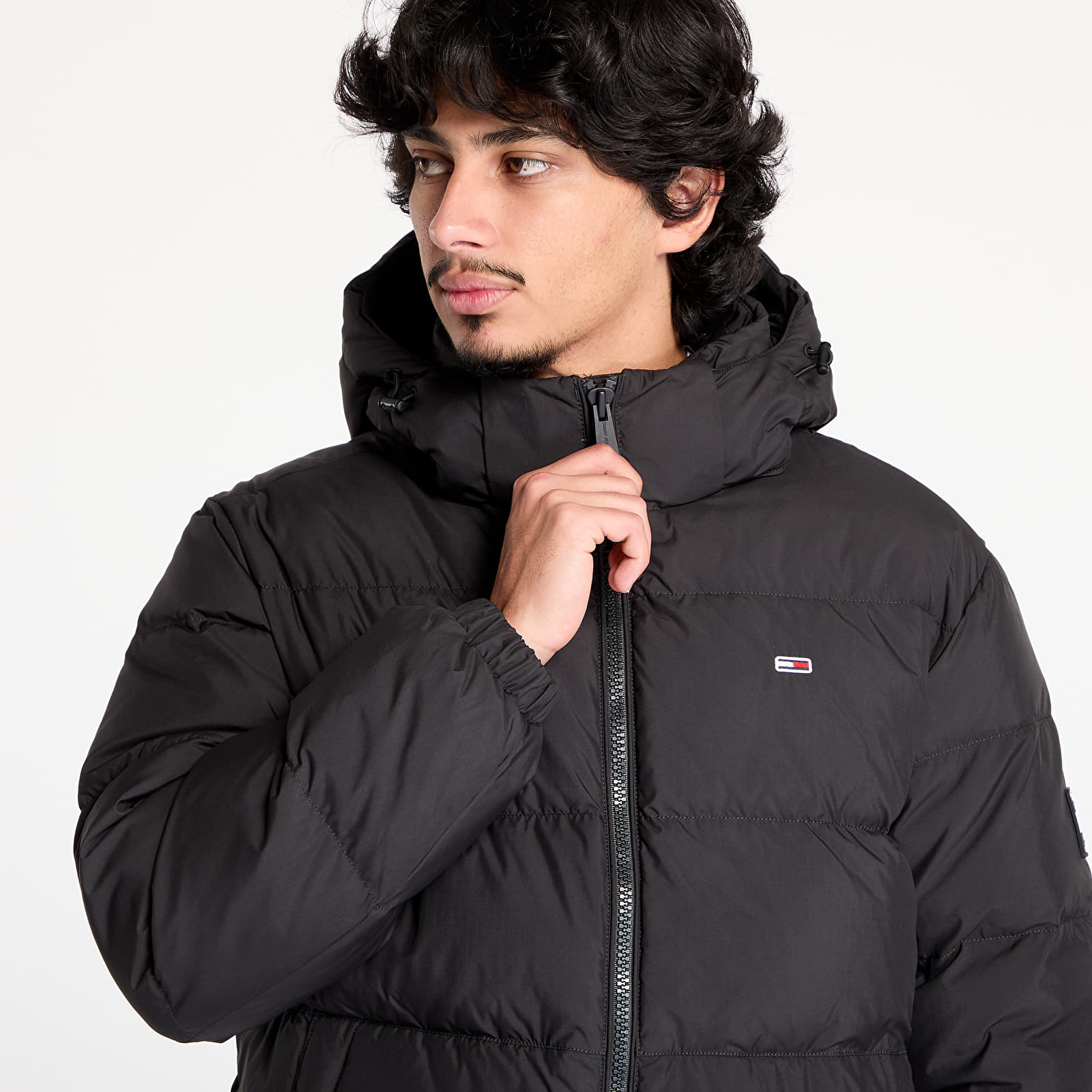 Jacken Tommy Jeans Essential Down Jacket Black