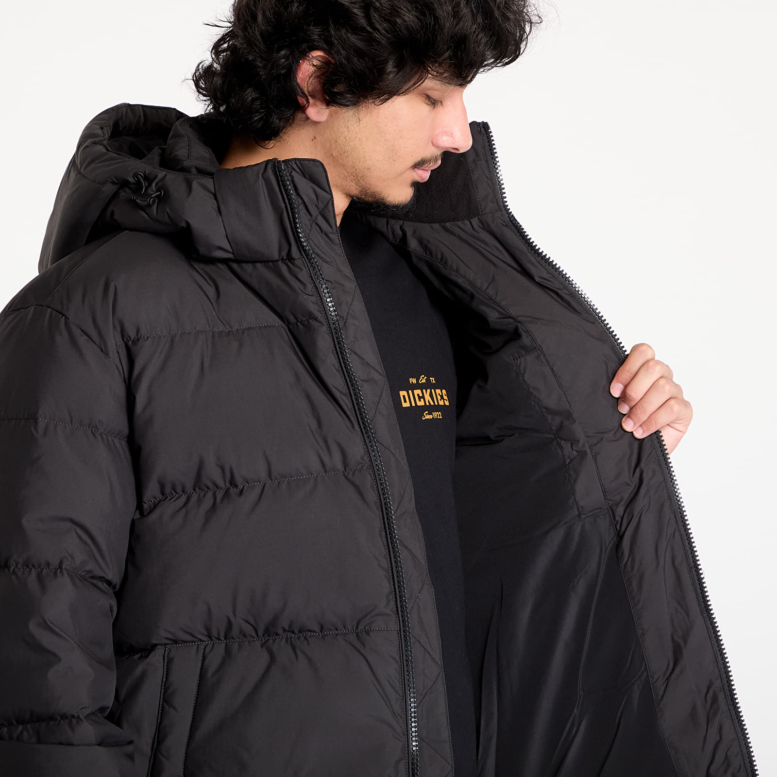 Jacken Tommy Jeans Essential Down Jacket Black