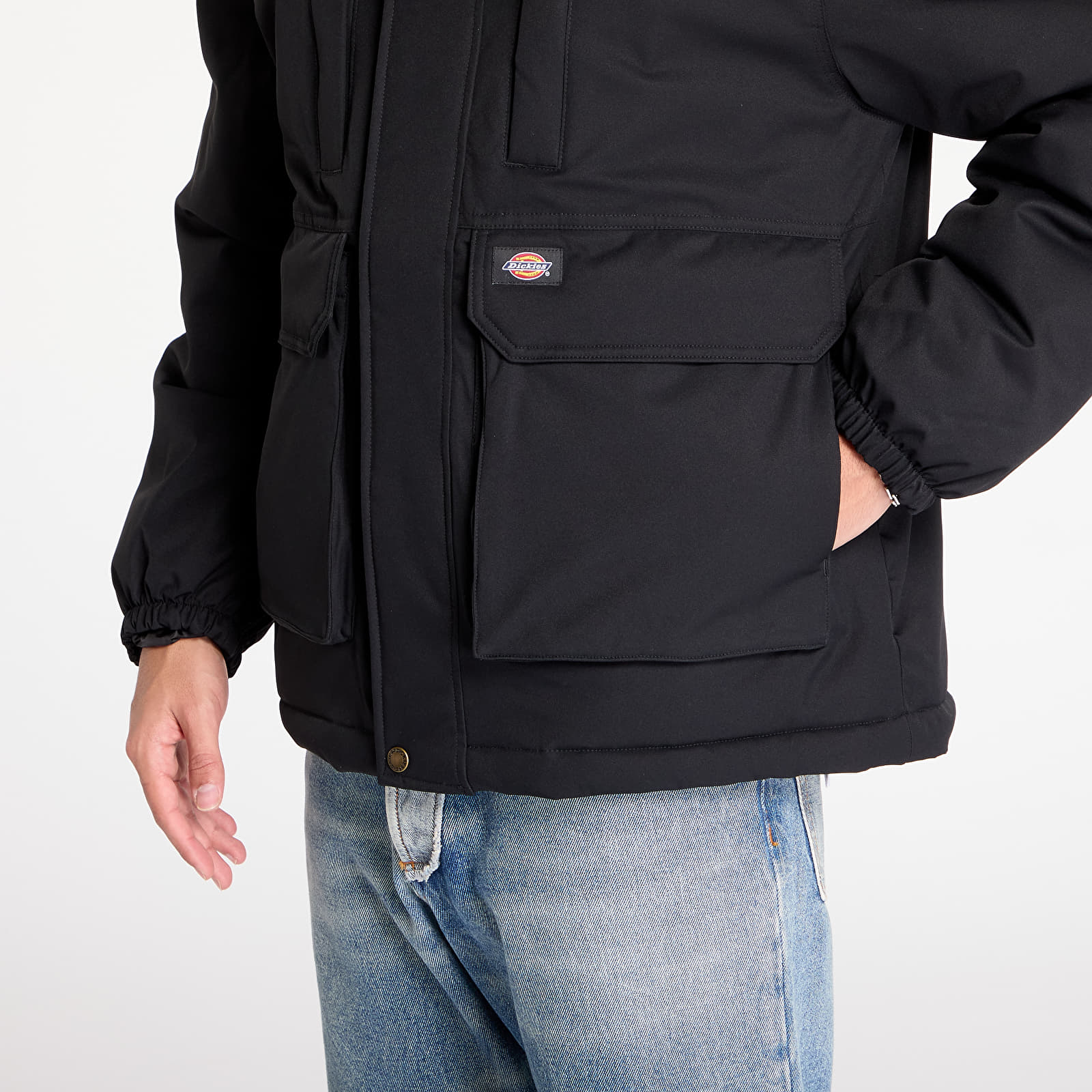 Parkajakker Dickies Plains Coat Jacket Black