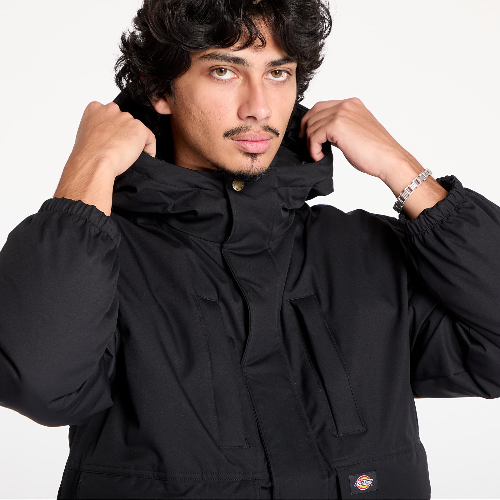 Parkajakker Dickies Plains Coat Jacket Black