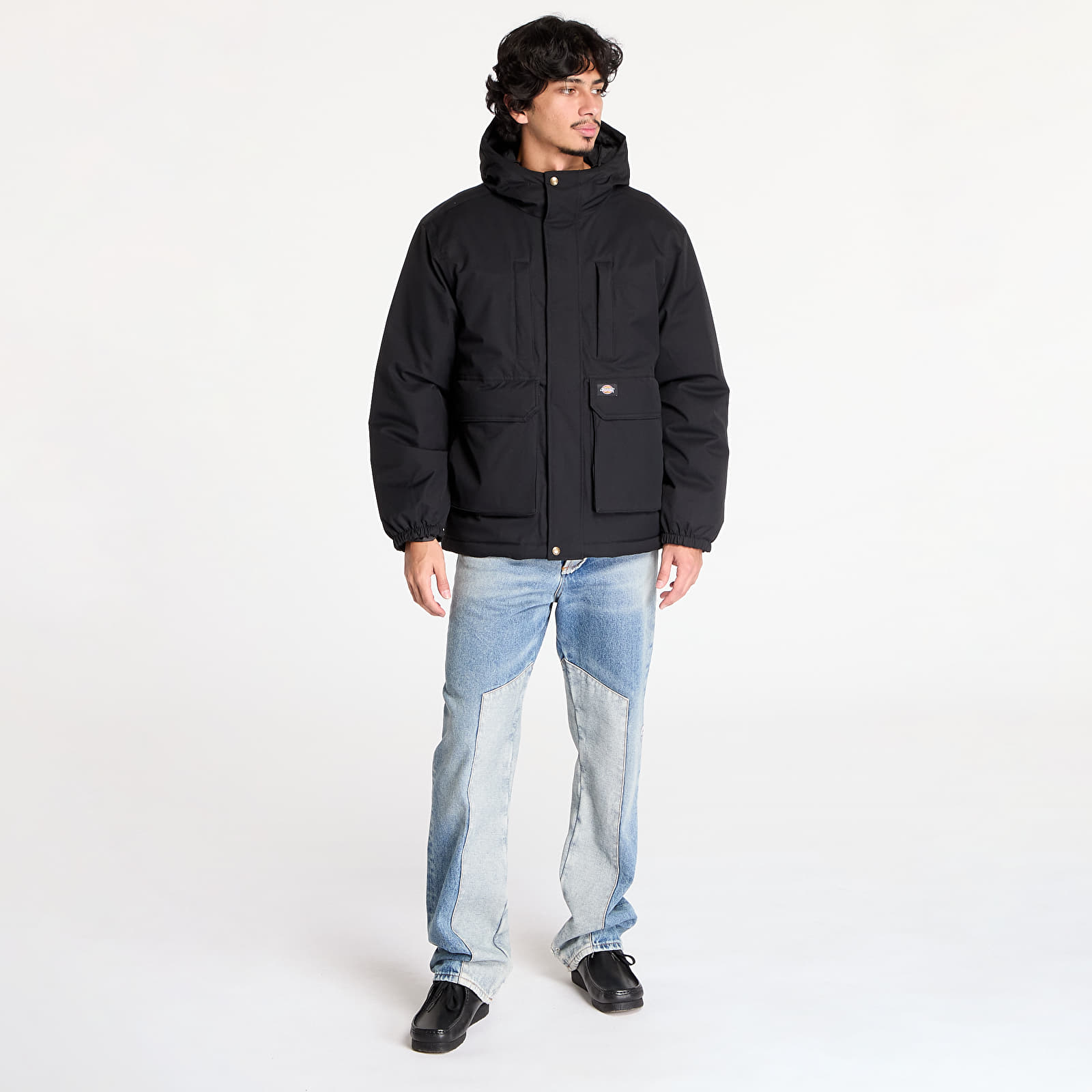 Parkajakker Dickies Plains Coat Jacket Black