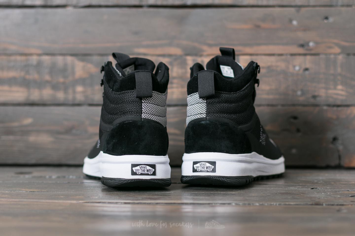 Vyriška avalynė Vans UltraRange Hi DX (YC Knit) Black/ True White