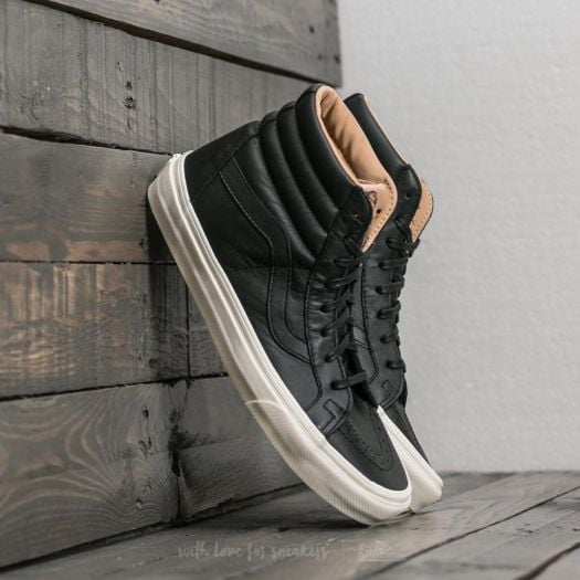 Vans lux outlet leather black porcini